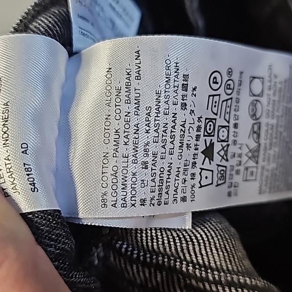 Levi's 711 dark gray 27x32 skinny jeans - Picture 8 of 8